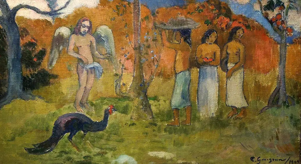 The Judgement of Paris in Detail Paul Gauguin